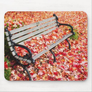 Herbstfall der Leaf Natur Mousepad