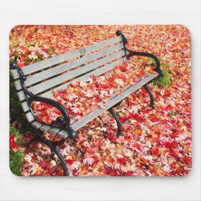 Herbstfall der Leaf Natur Mousepad (Vorne)