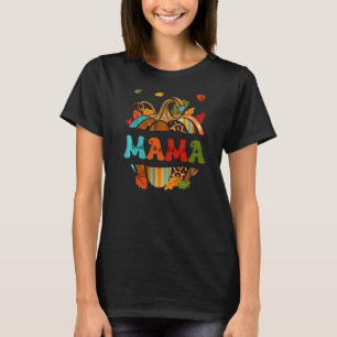 Herbstfall Outfit Mama dankbar dankbar, gesegnet T-Shirt