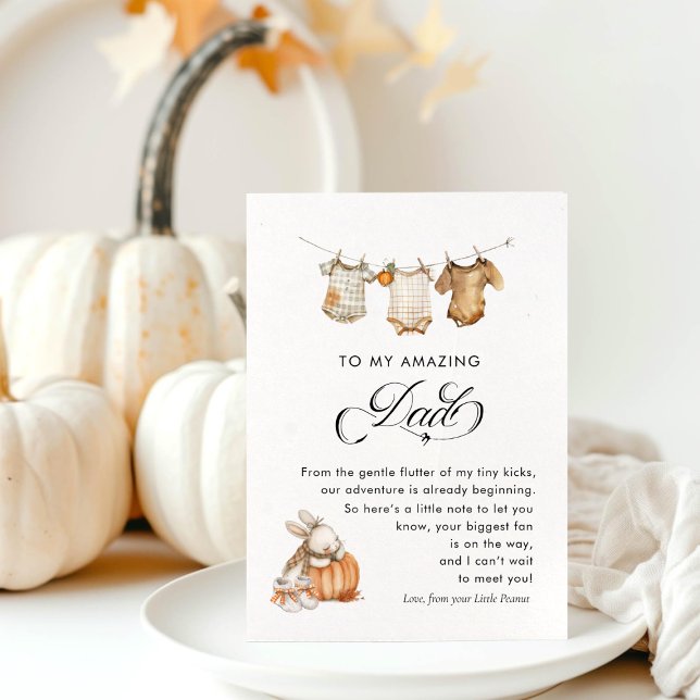 Herbstfall Schwangerschaftsbericht für Ehemann Ankündigung (Autumn Fall Pregnancy Reveal To Husband Announcement)