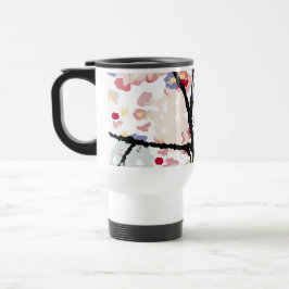 Herbstfallbäume Reisebecher