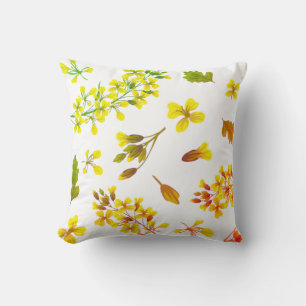 Herbstfallen florales Muster wirbelkissen Kissen