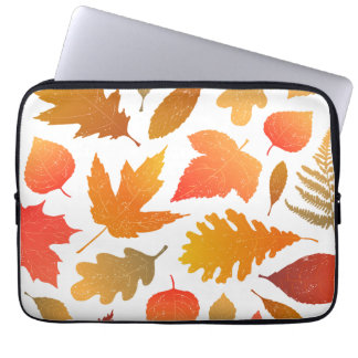 Herbstfallen - Gemütliches Leaf-Muster Laptopschutzhülle