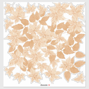 Herbstfallen lässt Vinyl-Aufkleber nach Maß schnei Aufkleber