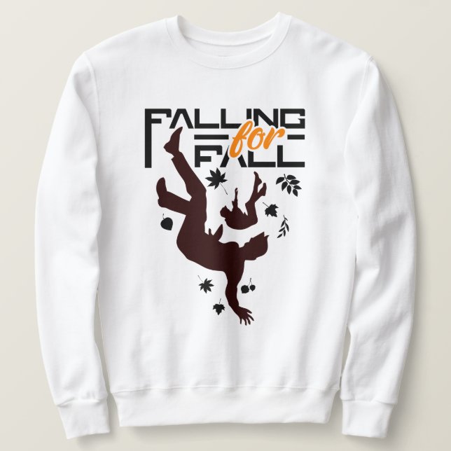 Herbstfallen Sweatshirt (Design vorne)