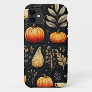 Herbstfallende Blätter Pumpkin Case-Mate iPhone Hülle