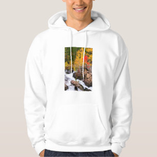 Herbstfarbe entlang Bishop Creek, CA Hoodie