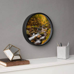 Herbstfarbe Jefferson Brook   White Mountains Uhr