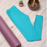 Herbstfarbe Trend Vivid Cyan Solid Leggings<br><div class="desc">Mit der Einführung unserer stilvollen, soliden, lebhaften Cyan-Leggings im Herbst & Winter 2023/24 Trend-Farbkollektion. Diese Leggings sind mehr als nur trendig; sie verkörpern zeitlose und klassische Anziehungskraft und sorgen dafür, dass Ihre Mode über Jahre frisch bleibt. Diese lebendigen Leggings sind der perfekte Weg, um Ihre Herbst- und Winterlandschaft mit einem...</div>