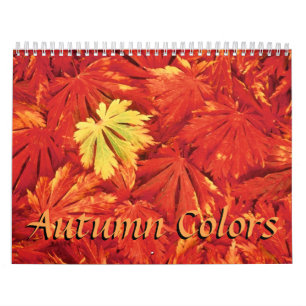 Herbstfarben 2018 kalender