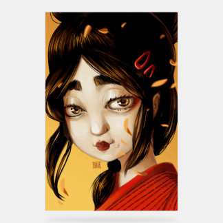 Herbstfarben Acrylschild