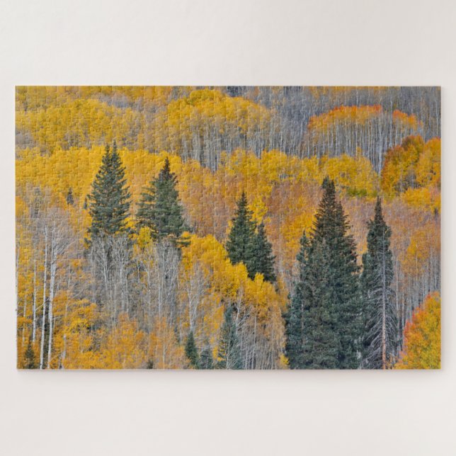 Herbstfarben auf Aspen Groves Puzzle (Horizontal)