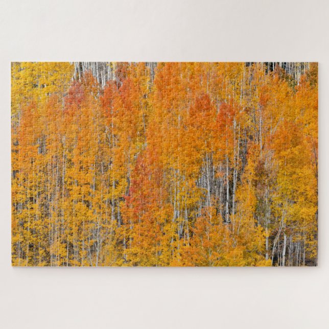 Herbstfarben auf Aspen Groves Puzzle (Horizontal)