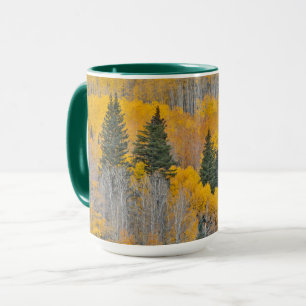 Herbstfarben auf Aspen Groves Tasse