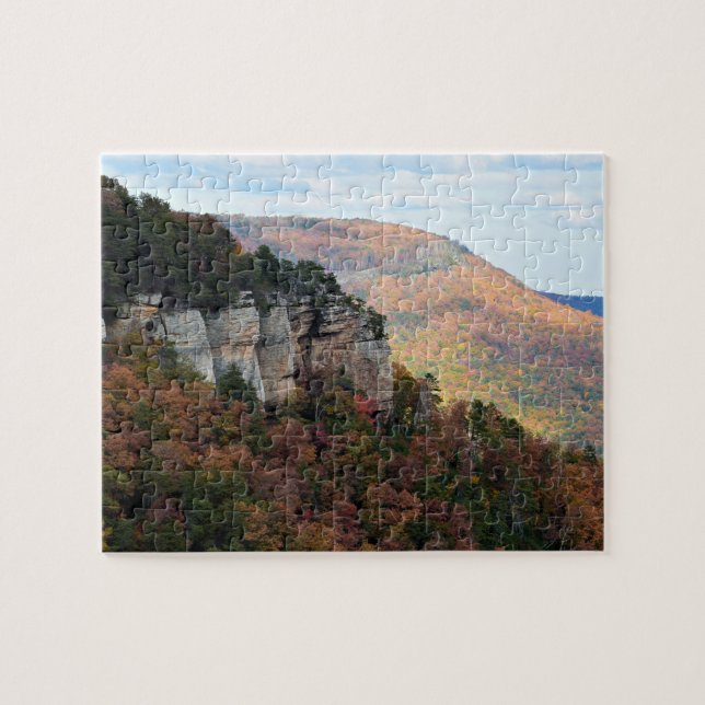 Herbstfarben auf Signalberg - 8x10 Puzzle (Horizontal)