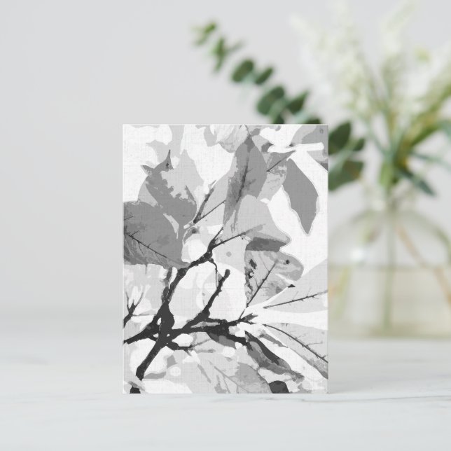 Herbstfarben, Blätter 2 Feiertagspostkarte (Stehend Vorderseite)