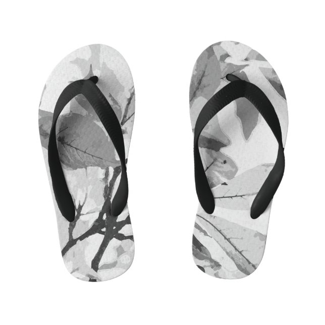 Herbstfarben, Blätter 2 Kinderbadesandalen (Fußbett)