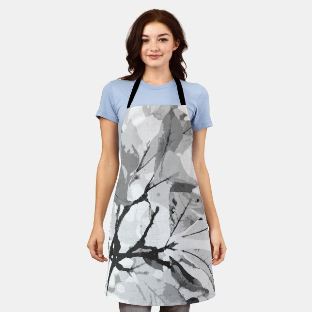 Herbstfarben, Blätter 2 Schürze (Getragen)