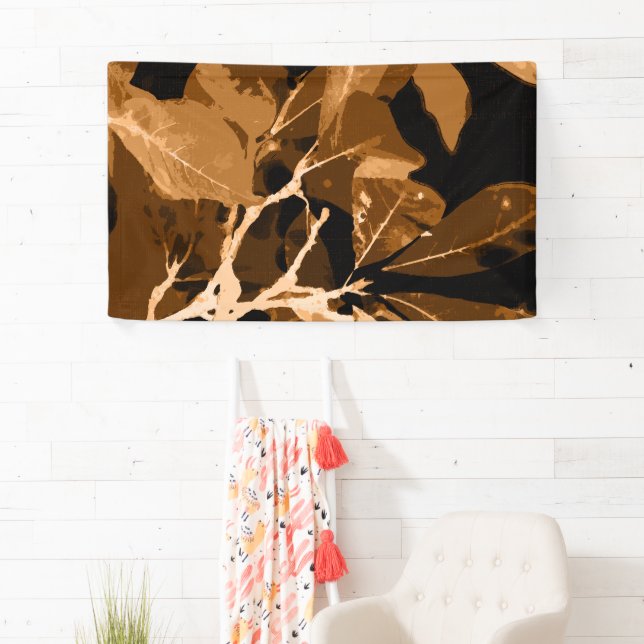 Herbstfarben, Blätter 6 Banner (Insitu)