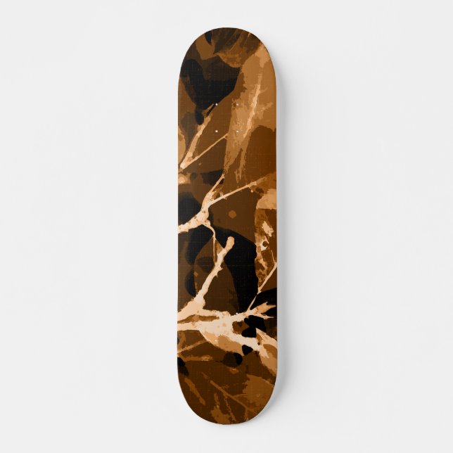 Herbstfarben, Blätter 6 Skateboard (Vorne)