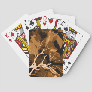 Herbstfarben, Blätter 6 Spielkarten