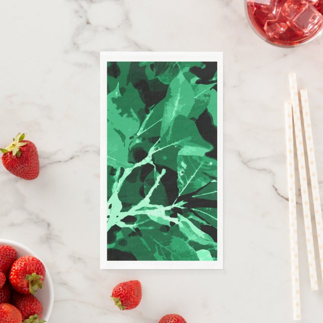 Herbstfarben, Blätter 7 Serviette (Beispiel)