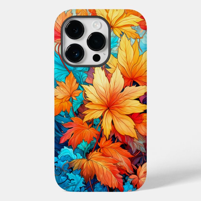 Herbstfarben Case-Mate iPhone Hülle (Rückseite)