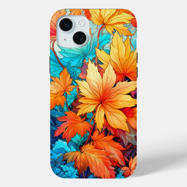 Herbstfarben Case-Mate iPhone Hülle (Rückseite)