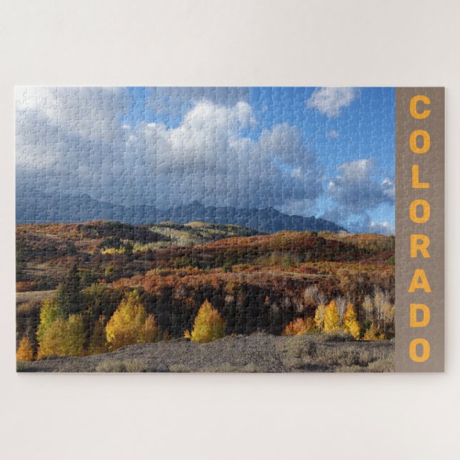 Herbstfarben der Dallas-Division in Colorado Puzzle (Horizontal)