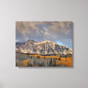Herbstfarben der Espen, Keebler Pass Leinwanddruck