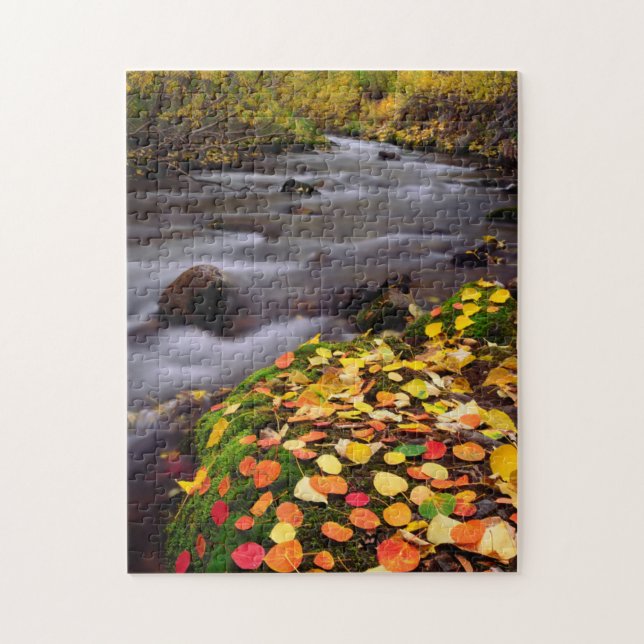 Herbstfarben entlang der McGee Creek Puzzle (Vertikal)