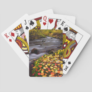 Herbstfarben entlang der McGee Creek Spielkarten