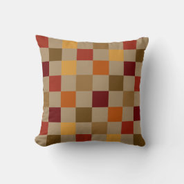 Herbstfarben geprüft kissen