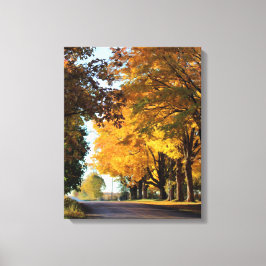 Herbstfarben im Land Leinwanddruck