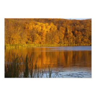 Herbstfarben im Maplewood State Park in der Nähe v Fotodruck