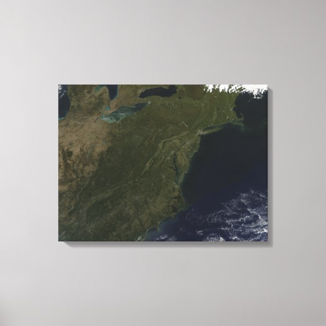 Herbstfarben im Nordosten der Vereinigten Staaten Leinwanddruck (Vorderseite)