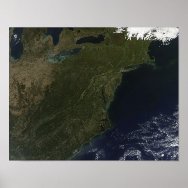 Herbstfarben im Nordosten der Vereinigten Staaten Poster (Vorne)