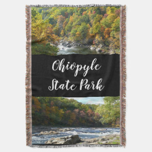 Herbstfarben im Ohiopyle State Park Decke