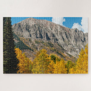 Herbstfarben in Crested Butte, Colorado Puzzle