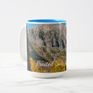 Herbstfarben in Crested Butte, Colorado Zweifarbige Tasse