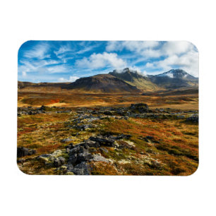 Herbstfarben in der Landschaft Magnet
