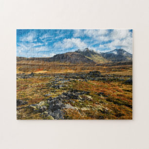 Herbstfarben in der Landschaft Puzzle