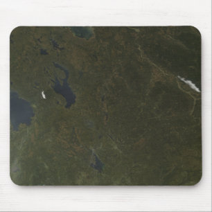 Herbstfarben in nordwestlichem Russland Mousepad