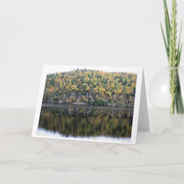 Herbstfarben in NordwestOntario Karte (Vorderseite)