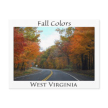 Herbstfarben in West-Virginia