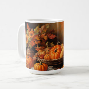 Herbstfarben Kaffeetasse