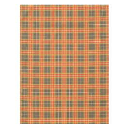 Herbstfarben-klassisches kariertes tischdecke