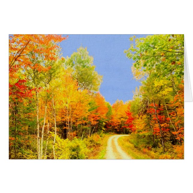 Herbstfarben Maine (Vorderseite (Horizontal))