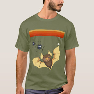 Herbstfarben, Niedliches Bat, Spinnen, Kobweb Hall T-Shirt