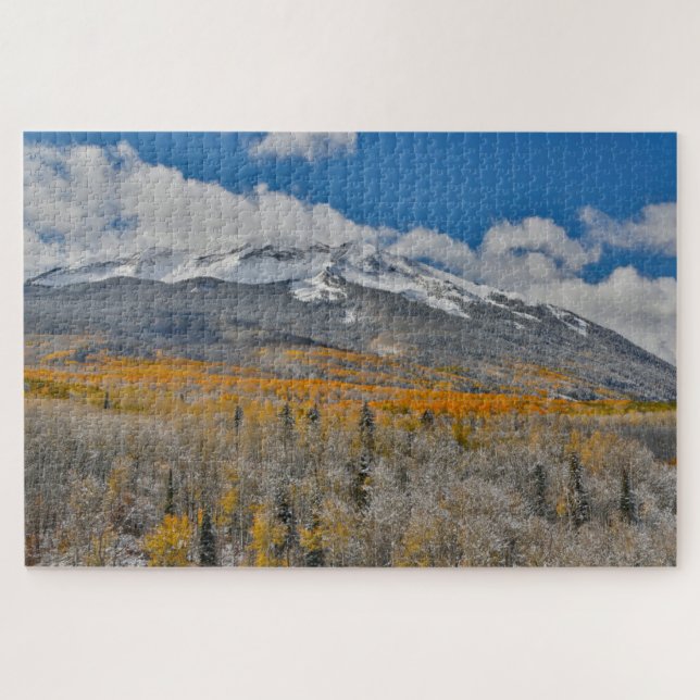 Herbstfarben | Rocky Mountains, Colorado Puzzle (Horizontal)